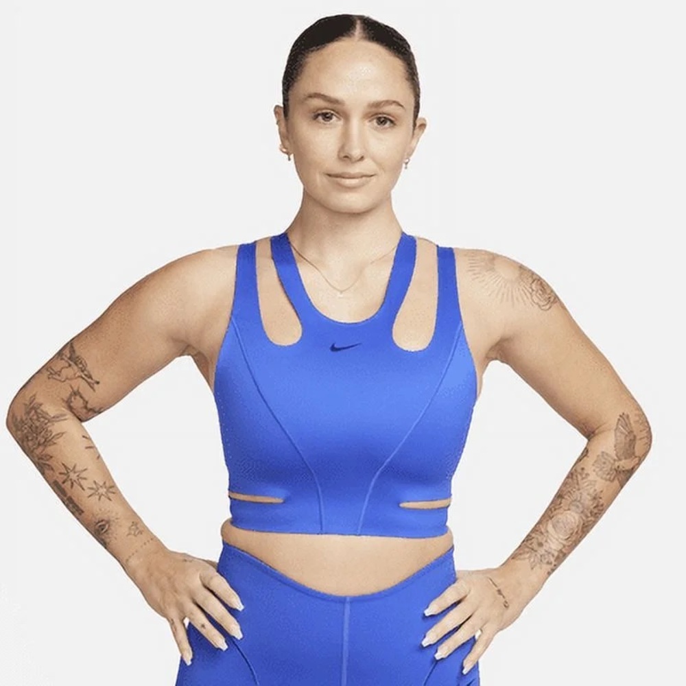 Nike Women's Dry-Fit FutureMove Light-Support Non-Padded Strappy Sports Bra, S